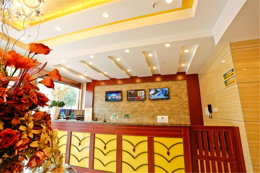 Greentree Inn Jiangsu Changzhou Liyang South Yucai Road Bus Terminal Station Express Hotel Dış mekan fotoğraf